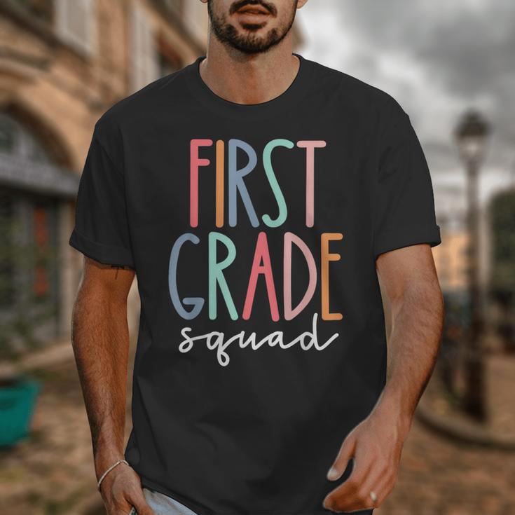 First Grade Squad 1st Grade Teacher Crew Back To School Team Unisex T-Shirt, First Grade Teacher Gifts, funny design First Grade Squad 1st Grade Teacher Crew Back To School Team Unisex T-Shirt, First Grade Teacher Gifts, funny design