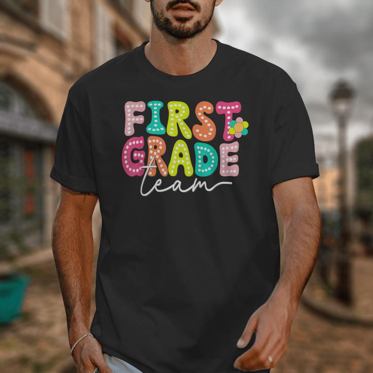 First Grade Team Teacher Back To School 1st Grade Squad Kids Unisex T-Shirt, First Grade Teacher Gifts, funny design First Grade Team Teacher Back To School 1st Grade Squad Kids Unisex T-Shirt, First Grade Teacher Gifts, funny design