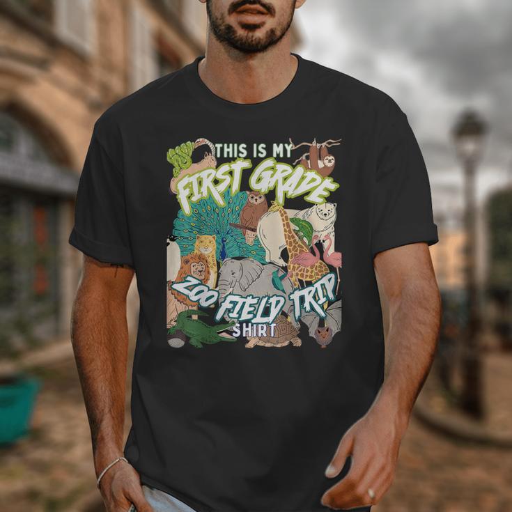 First Grade Zoo Field Trip Matching Student Teacher Class Unisex T-Shirt, First Grade Teacher Gifts, funny design First Grade Zoo Field Trip Matching Student Teacher Class Unisex T-Shirt, First Grade Teacher Gifts, funny design
