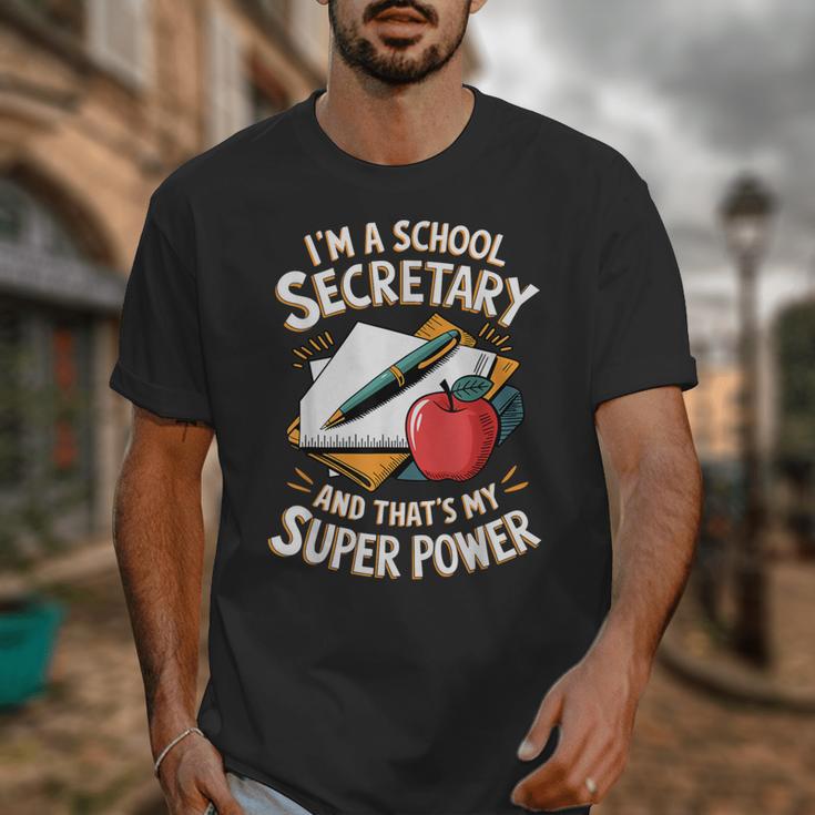Front Office Teacher Admin Mother I'm A School Secretary Unisex T-Shirt, funny design