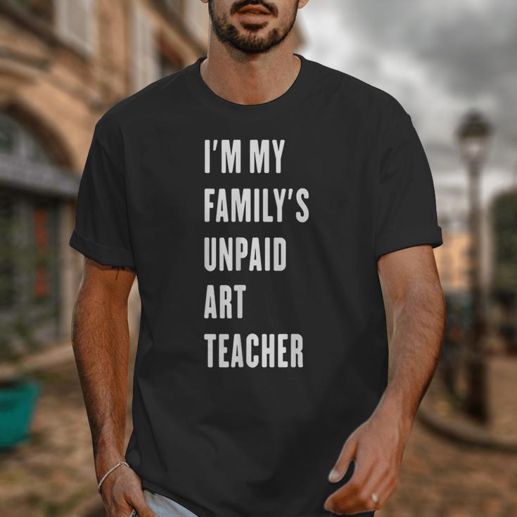 Funny Art Teacher Unisex T-Shirt, funny design