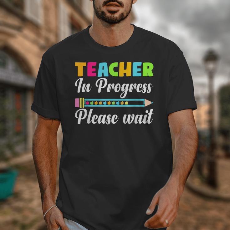 Future Teacher Cool Teacher In Progress Please Wait Unisex T-Shirt, Future Teacher Gifts, funny design Future Teacher Cool Teacher In Progress Please Wait Unisex T-Shirt, Future Teacher Gifts, funny design
