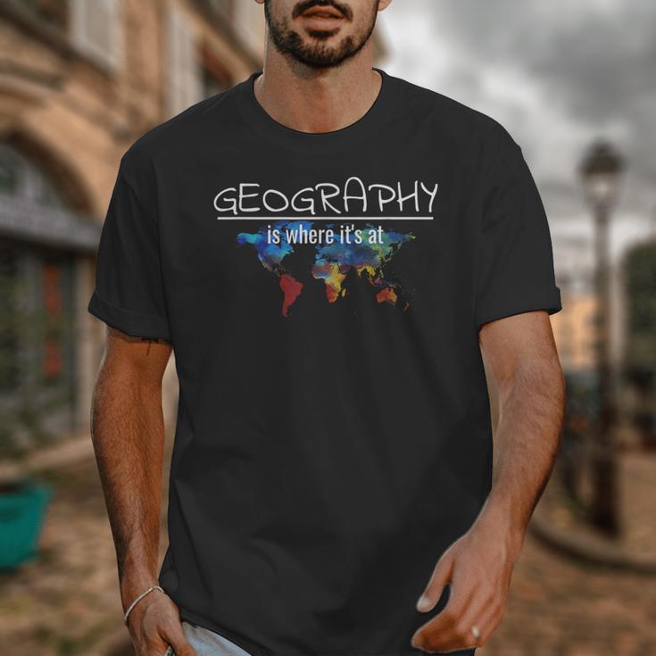 Geography Teacher Earth Day Is Where It's At For Men Women Kids Unisex T-Shirt, funny design Geography Teacher Earth Day Is Where It's At For Men Women Kids Unisex T-Shirt, funny design