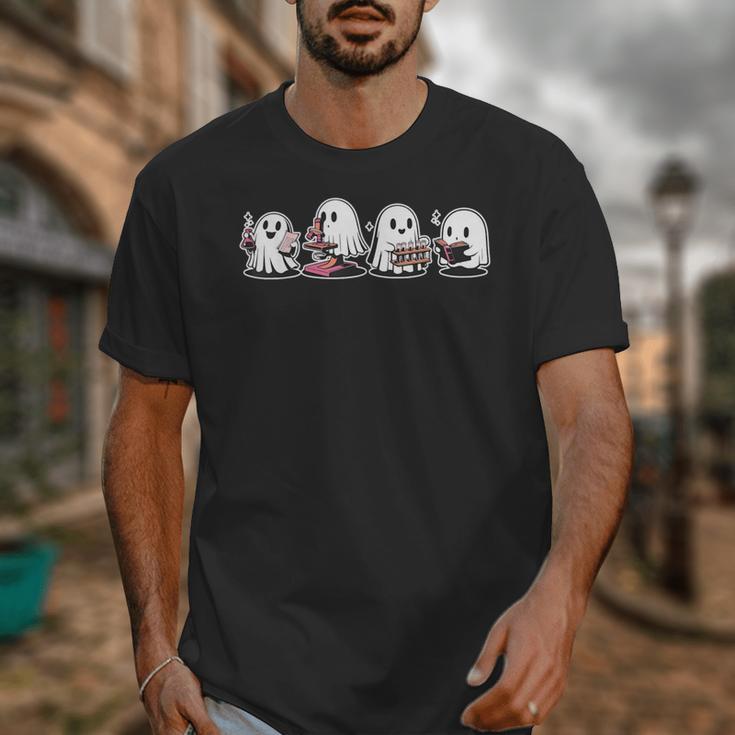 Ghost Science Teacher Chemistry Laboratory Halloween Unisex T-Shirt, Science Teacher Gifts, funny design Ghost Science Teacher Chemistry Laboratory Halloween Unisex T-Shirt, Science Teacher Gifts, funny design