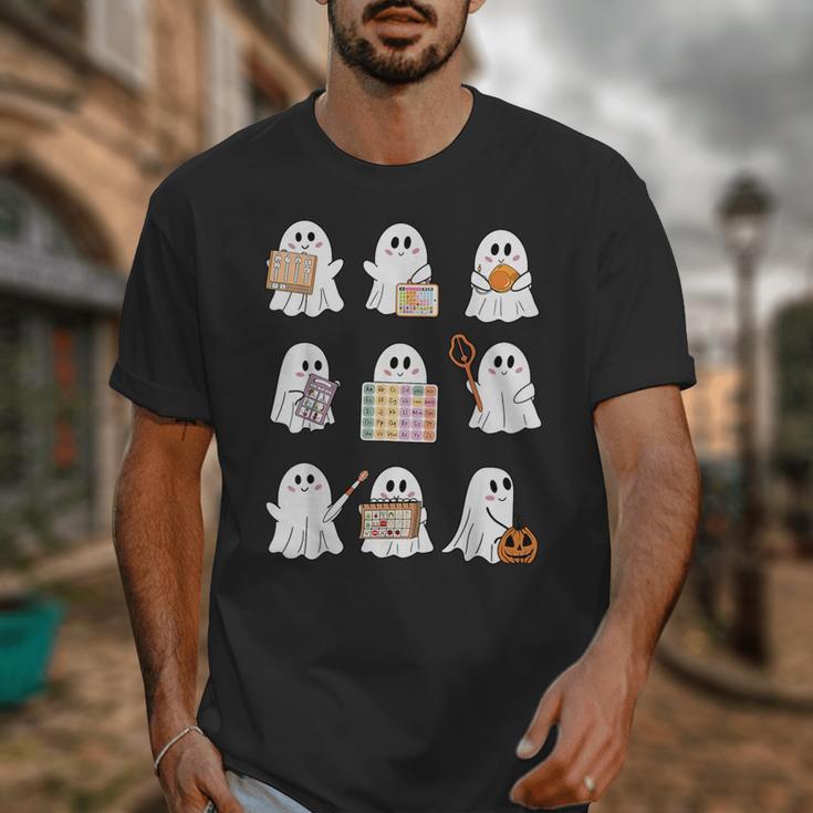 Ghost Speech Therapy Teacher Spooky Season Halloween Unisex T-Shirt, funny design
