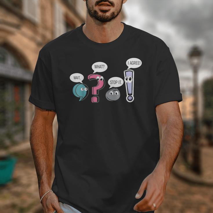Grammar TeacherWait What Stop It I Agree Unisex T-Shirt, funny design Grammar TeacherWait What Stop It I Agree Unisex T-Shirt, funny design