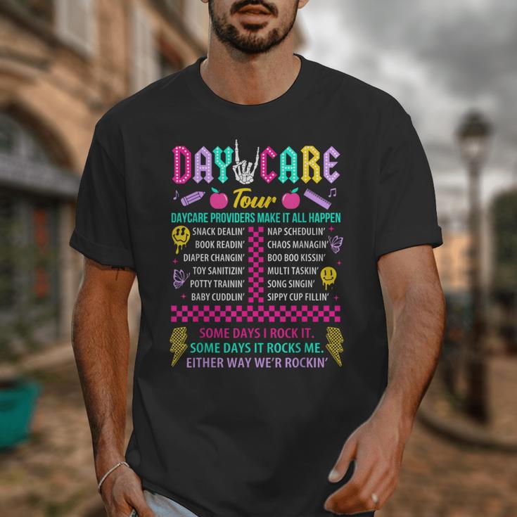 Groovy Day Care Some Days I Rock It Day Care Teacher Life Unisex T-Shirt, Groovy Teacher Gifts, funny design Groovy Day Care Some Days I Rock It Day Care Teacher Life Unisex T-Shirt, Groovy Teacher Gifts, funny design
