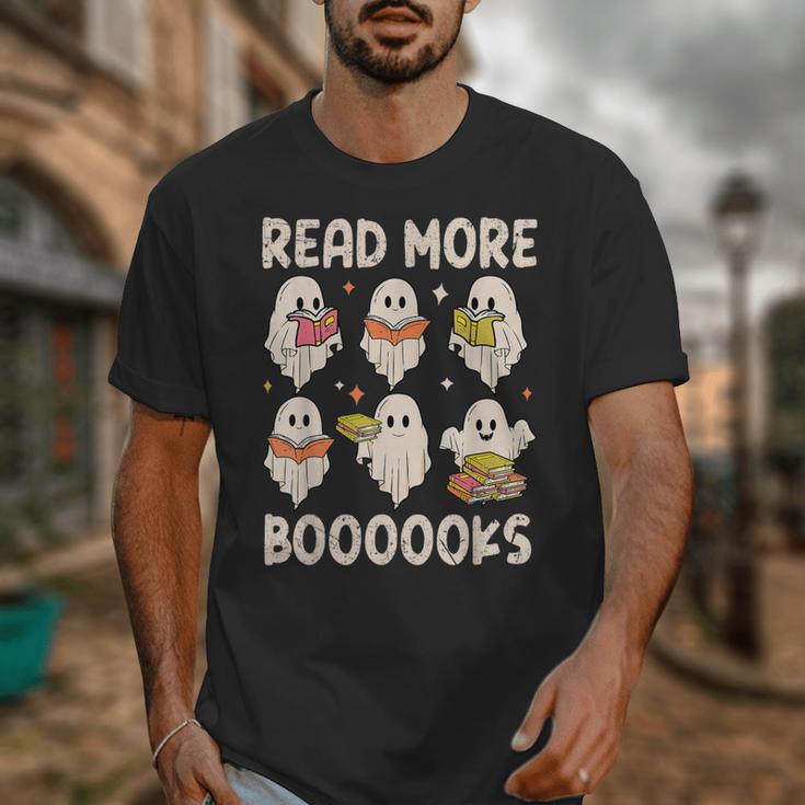 Groovy Halloween Ghost Read More Boooooks Librarian Teacher For Men Women Kids Unisex T-Shirt, Groovy Teacher Gifts, funny design Groovy Halloween Ghost Read More Boooooks Librarian Teacher For Men Women Kids Unisex T-Shirt, Groovy Teacher Gifts, funny design