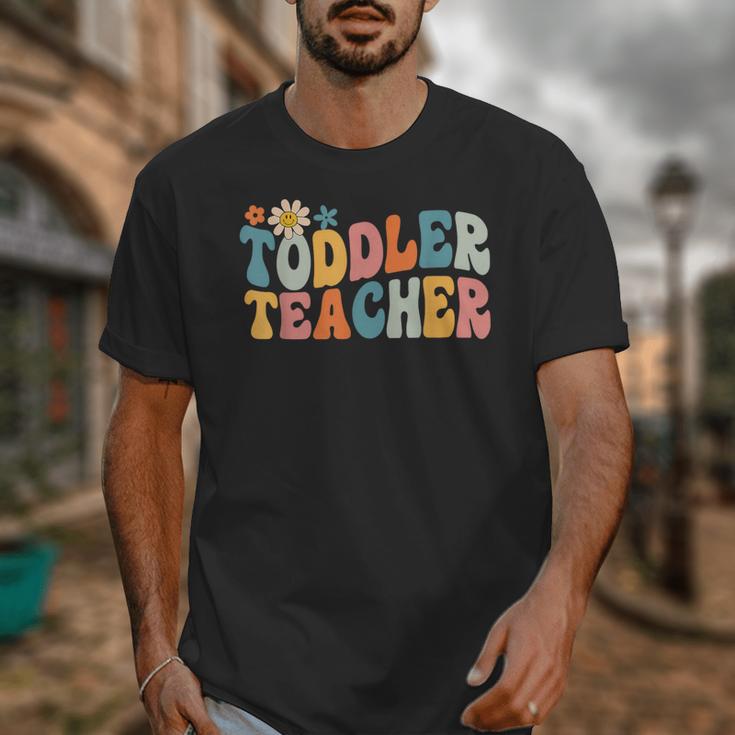 Groovy Toddler Teacher Appreciation Back To School Unisex T-Shirt, Groovy Teacher Gifts, funny design