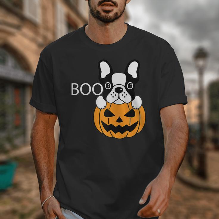 The Halloween Boston Terrier Unisex T-Shirt, Boston Terrier Halloween Gifts, funny design