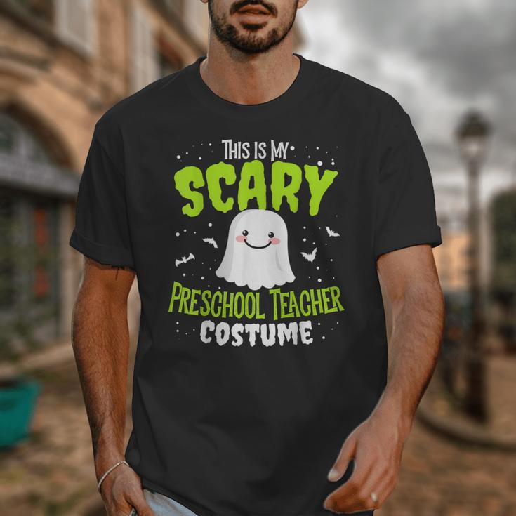 Halloween This Is My Scary Preschool Teacher Custome For Men Women Kids Unisex T-Shirt, funny design Halloween This Is My Scary Preschool Teacher Custome For Men Women Kids Unisex T-Shirt, funny design