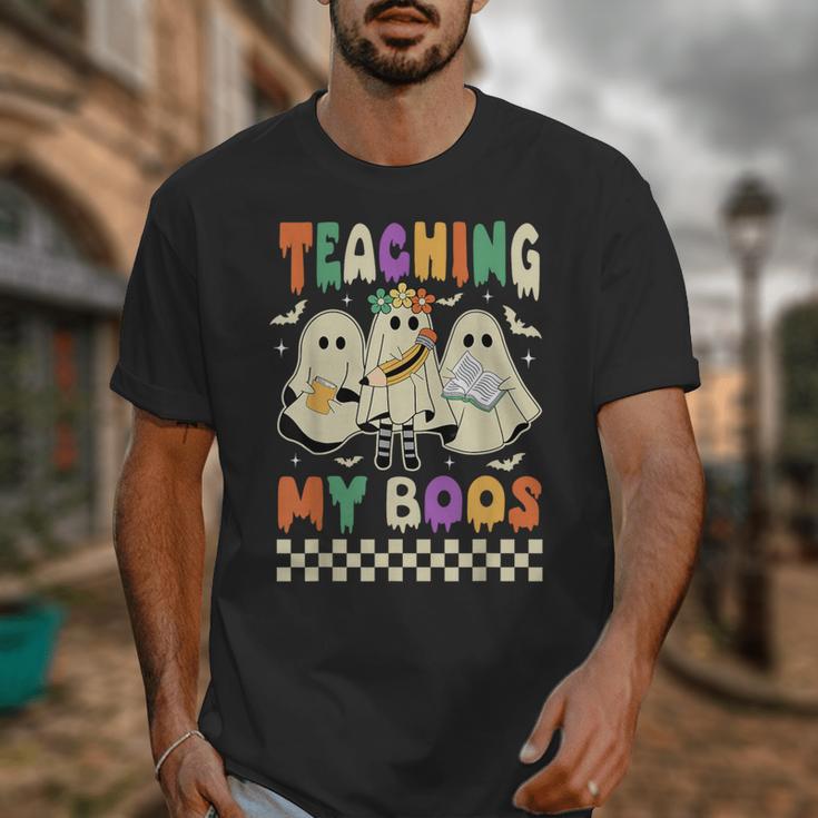 Halloween Teaching My Boos Cute Ghost Teacher Life Costume Unisex T-Shirt, funny design Halloween Teaching My Boos Cute Ghost Teacher Life Costume Unisex T-Shirt, funny design