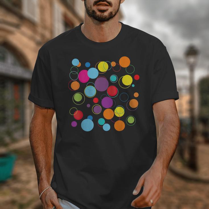 Happy Dot Day Colorful Polka Dot Art Teacher Student Kids Unisex T-Shirt, funny design
