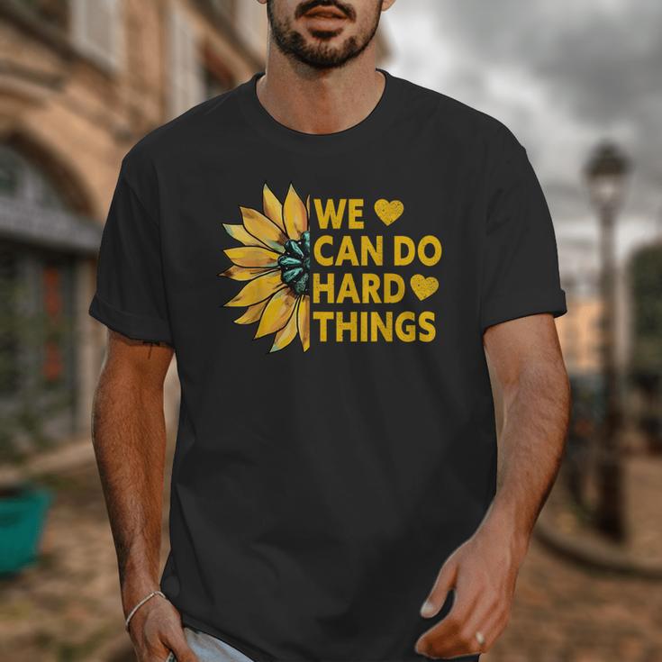 We Can Do Hard Things Kids Teacher Back To School Unisex T-Shirt, funny design We Can Do Hard Things Kids Teacher Back To School Unisex T-Shirt, funny design