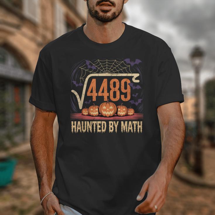 Haunted By Math 67 Meme Math Teacher Square Root 4489 Unisex T-Shirt, funny design Haunted By Math 67 Meme Math Teacher Square Root 4489 Unisex T-Shirt, funny design