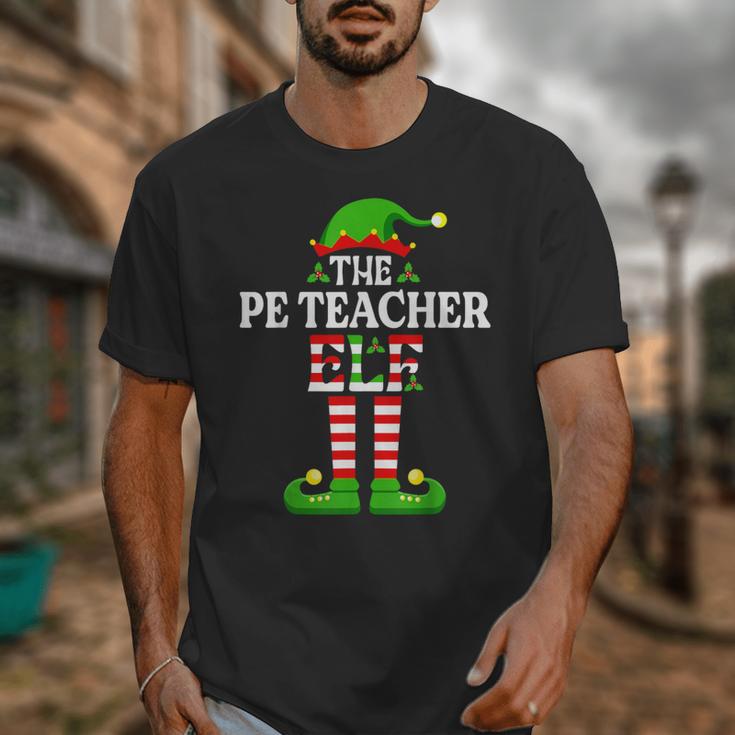 I'm The PE Teacher Elf Christmas Family Matching Unisex T-Shirt, Pe Teacher Gifts, funny design I'm The PE Teacher Elf Christmas Family Matching Unisex T-Shirt, Pe Teacher Gifts, funny design