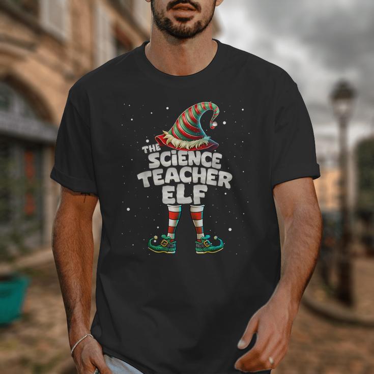 I'm The Science Teacher Elf Family Matching Group Christmas Unisex T-Shirt, Science Teacher Gifts, funny design