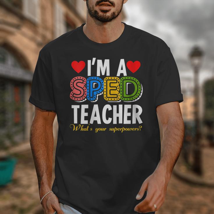 I'm A SPED Teacher Special Education Teacher Unisex T-Shirt, funny design I'm A SPED Teacher Special Education Teacher Unisex T-Shirt, funny design