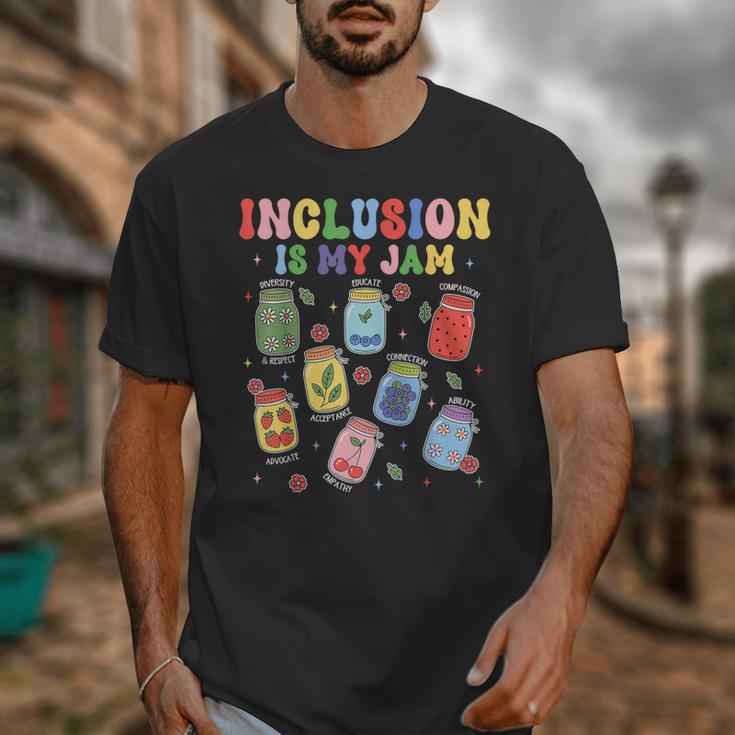 Inclusion Is My Jam SPED Teacher Special Education Life Unisex T-Shirt, funny design Inclusion Is My Jam SPED Teacher Special Education Life Unisex T-Shirt, funny design