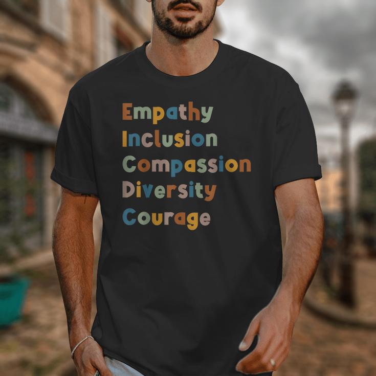 Inclusive Teacher Diversity Inclusion Empathy Teacher Team Unisex T-Shirt, funny design Inclusive Teacher Diversity Inclusion Empathy Teacher Team Unisex T-Shirt, funny design