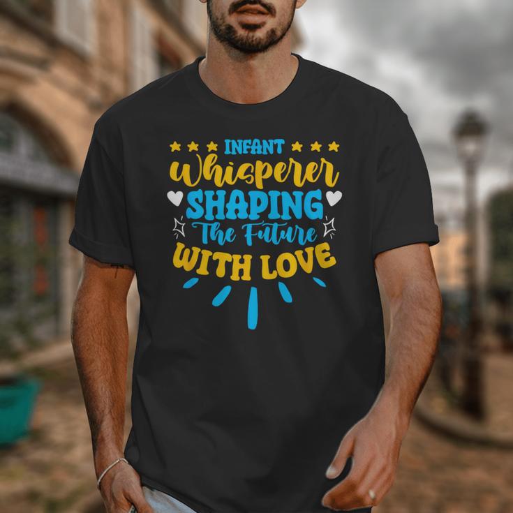 Infant Whisperer Daycare School Childcare Infant Teacher Unisex T-Shirt, funny design