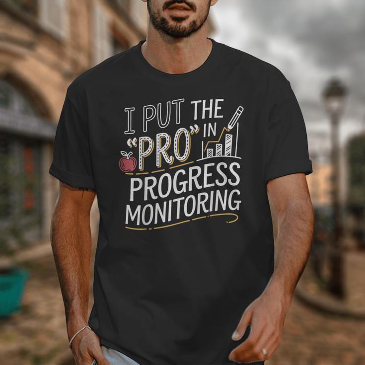 Intervention Teacher Progress Monitoring Intervention Unisex T-Shirt, funny design