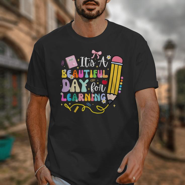 It's Beautiful Day For Learning Teacher Students Girls Boys Unisex T-Shirt, funny design It's Beautiful Day For Learning Teacher Students Girls Boys Unisex T-Shirt, funny design