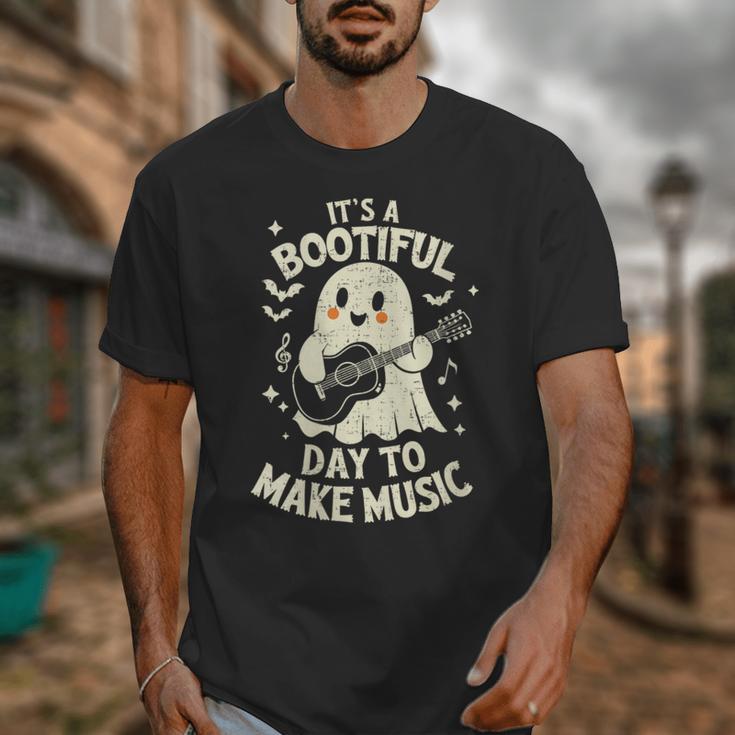 It's A Bootiful Day To Make Music Halloween Music Teacher Unisex T-Shirt, funny design It's A Bootiful Day To Make Music Halloween Music Teacher Unisex T-Shirt, funny design