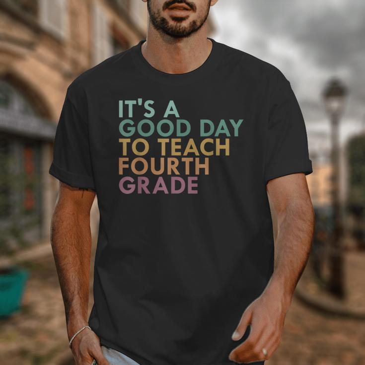 It's A Good Day To Teach Fourth Grade 4th Grade Teacher Unisex T-Shirt, 4th Grade Teacher Gifts, funny design It's A Good Day To Teach Fourth Grade 4th Grade Teacher Unisex T-Shirt, 4th Grade Teacher Gifts, funny design
