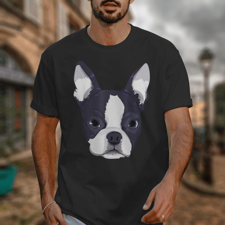 Kids Boston Terrier Dog For Women And Girls Unisex T-Shirt, funny design