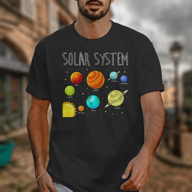 Kids Solar Systems Cute Planets Space Science Teacher School Unisex T-Shirt, Science Teacher Gifts, funny design Kids Solar Systems Cute Planets Space Science Teacher School Unisex T-Shirt, Science Teacher Gifts, funny design