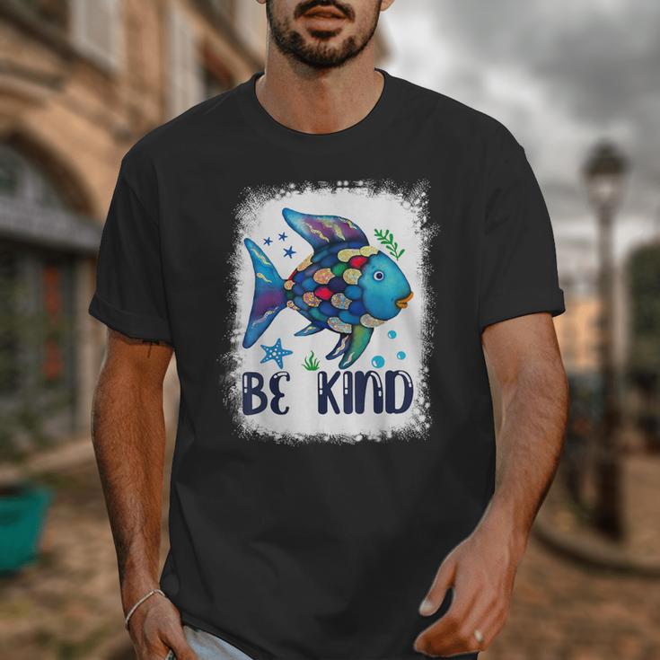 Be Kind Rainbow Fish Teacher Life Back To School Teaching Men Women Unisex T-Shirt, funny design Be Kind Rainbow Fish Teacher Life Back To School Teaching Men Women Unisex T-Shirt, funny design
