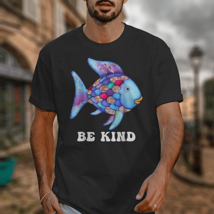 Be Kind Rainbow Fish Teacher Life Teaching Back To School Unisex T-Shirt, funny design Be Kind Rainbow Fish Teacher Life Teaching Back To School Unisex T-Shirt, funny design