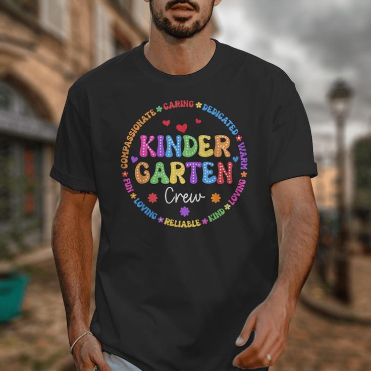 Kindergarten Crew Funy Back To School Teachers Kids Students Unisex T-Shirt, funny design