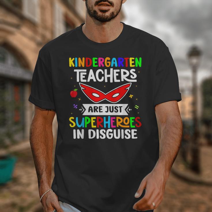 Kindergarten Teachers Are Just Superheroes In Disguise Unisex T-Shirt, funny design