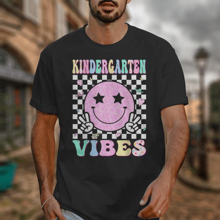 Kindergarten Vibes First Day Of School Kindergarten Teacher Unisex T-Shirt, funny design Kindergarten Vibes First Day Of School Kindergarten Teacher Unisex T-Shirt, funny design