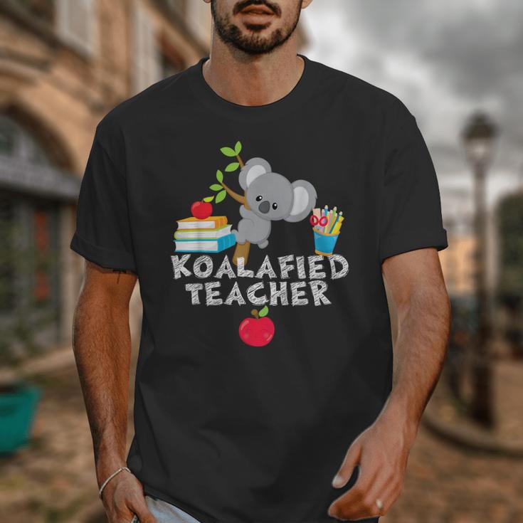Koalafied Teacher Proud School Teacher Koala Cute T-Shirt Unisex T-Shirt, funny design