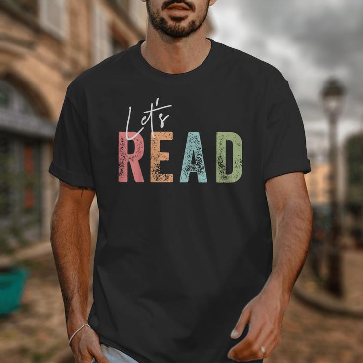 Let's Read Book Nerd Reading Book Lover Librarian Teacher Unisex T-Shirt, funny design Let's Read Book Nerd Reading Book Lover Librarian Teacher Unisex T-Shirt, funny design