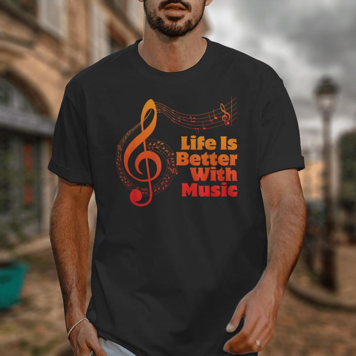 Life Is Better With Music Theory Musician Teacher Notes Clef Unisex T-Shirt, funny design Life Is Better With Music Theory Musician Teacher Notes Clef Unisex T-Shirt, funny design