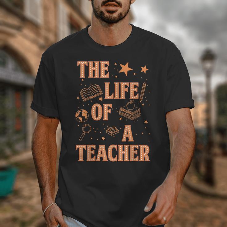 The Life Of A Teacher Back To School Women Men Unisex T-Shirt, funny design The Life Of A Teacher Back To School Women Men Unisex T-Shirt, funny design
