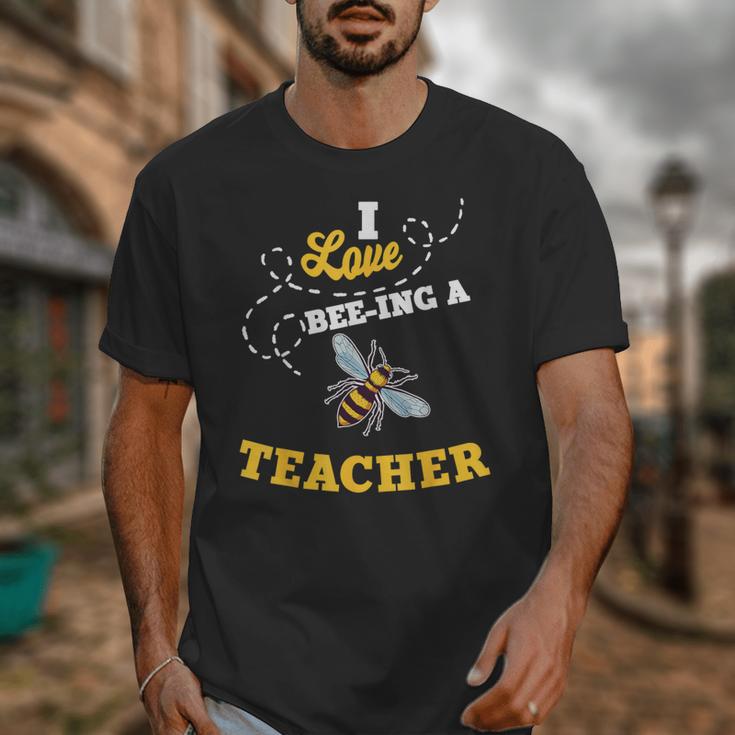 I Love Bee-Ing A Teacher Honey Bee Job Profession Unisex T-Shirt, funny design I Love Bee-Ing A Teacher Honey Bee Job Profession Unisex T-Shirt, funny design