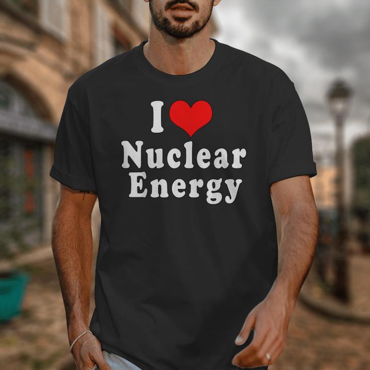 I Love Nuclear Energy School Teacher Unisex T-Shirt, funny design