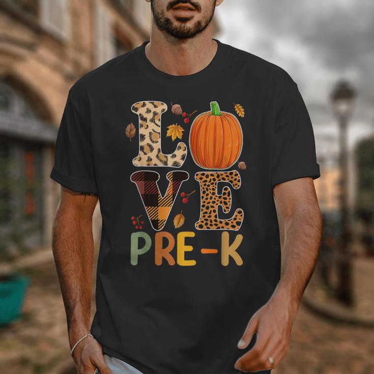 Love Pre-k Teacher Shirts Autumn Fall Pumpkin Fall Leopard Unisex T-Shirt, funny design Love Pre-k Teacher Shirts Autumn Fall Pumpkin Fall Leopard Unisex T-Shirt, funny design
