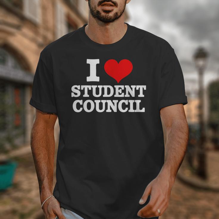 I Love Student Council Student Teacher Unisex T-Shirt, funny design I Love Student Council Student Teacher Unisex T-Shirt, funny design