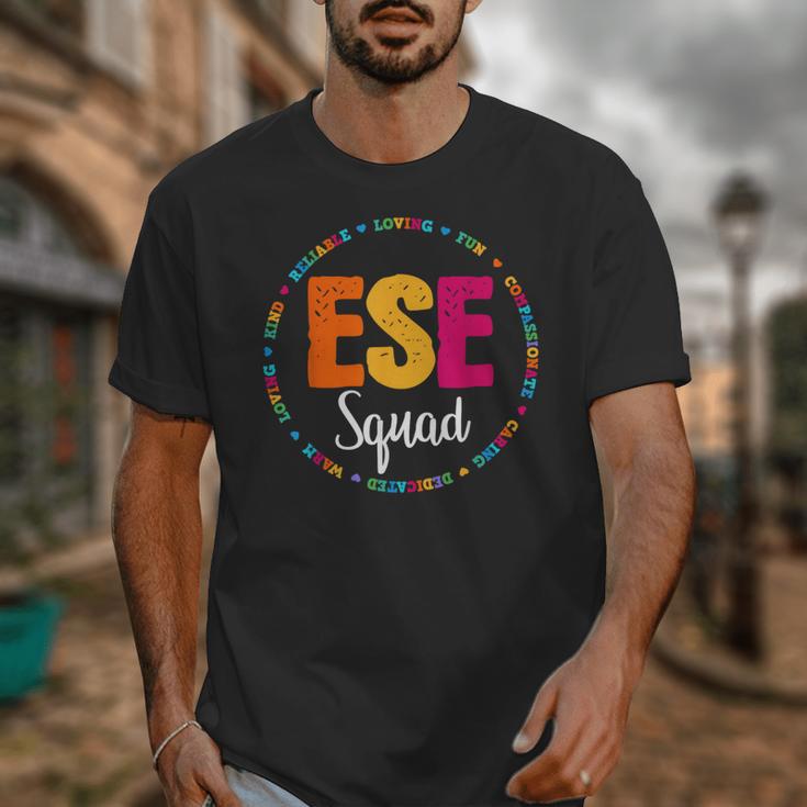 Matching ESE Squad First Last Day Team Teacher Student Tribe Unisex T-Shirt, funny design Matching ESE Squad First Last Day Team Teacher Student Tribe Unisex T-Shirt, funny design