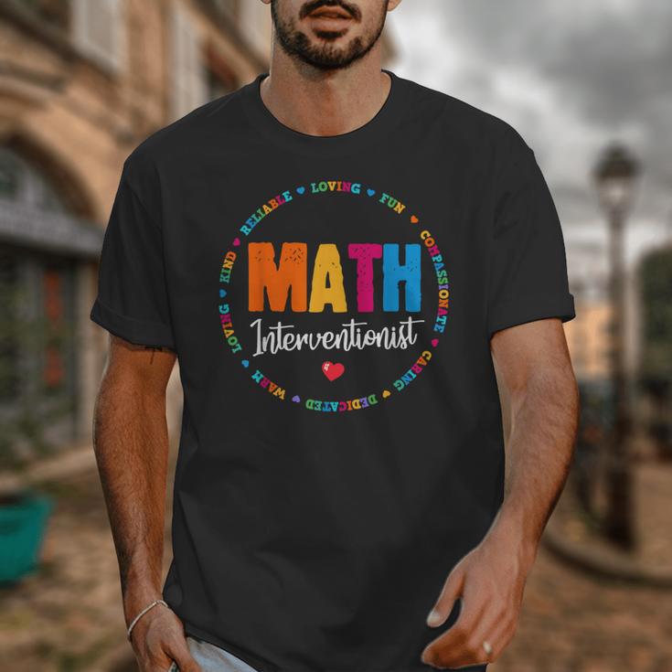 Math Interventionist Teacher Coach Squad Mathematics STEM Unisex T-Shirt, funny design