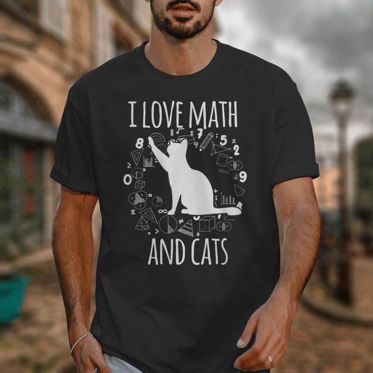 Math Nerd Math Teacher Cat Lover I Love Math And Cats Unisex T-Shirt, funny design Math Nerd Math Teacher Cat Lover I Love Math And Cats Unisex T-Shirt, funny design