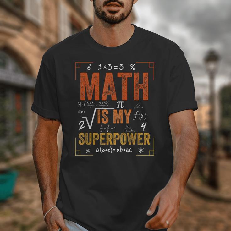 Math Is My Superpower Funny Teacher Unisex T-Shirt, funny design Math Is My Superpower Funny Teacher Unisex T-Shirt, funny design