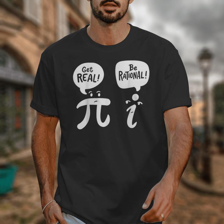 Math Teacher Math Student Be Real Get Rational Unisex T-Shirt, funny design