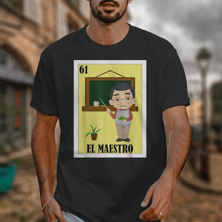 Mexican For Teachers El Maestro Unisex T-Shirt, funny design Mexican For Teachers El Maestro Unisex T-Shirt, funny design